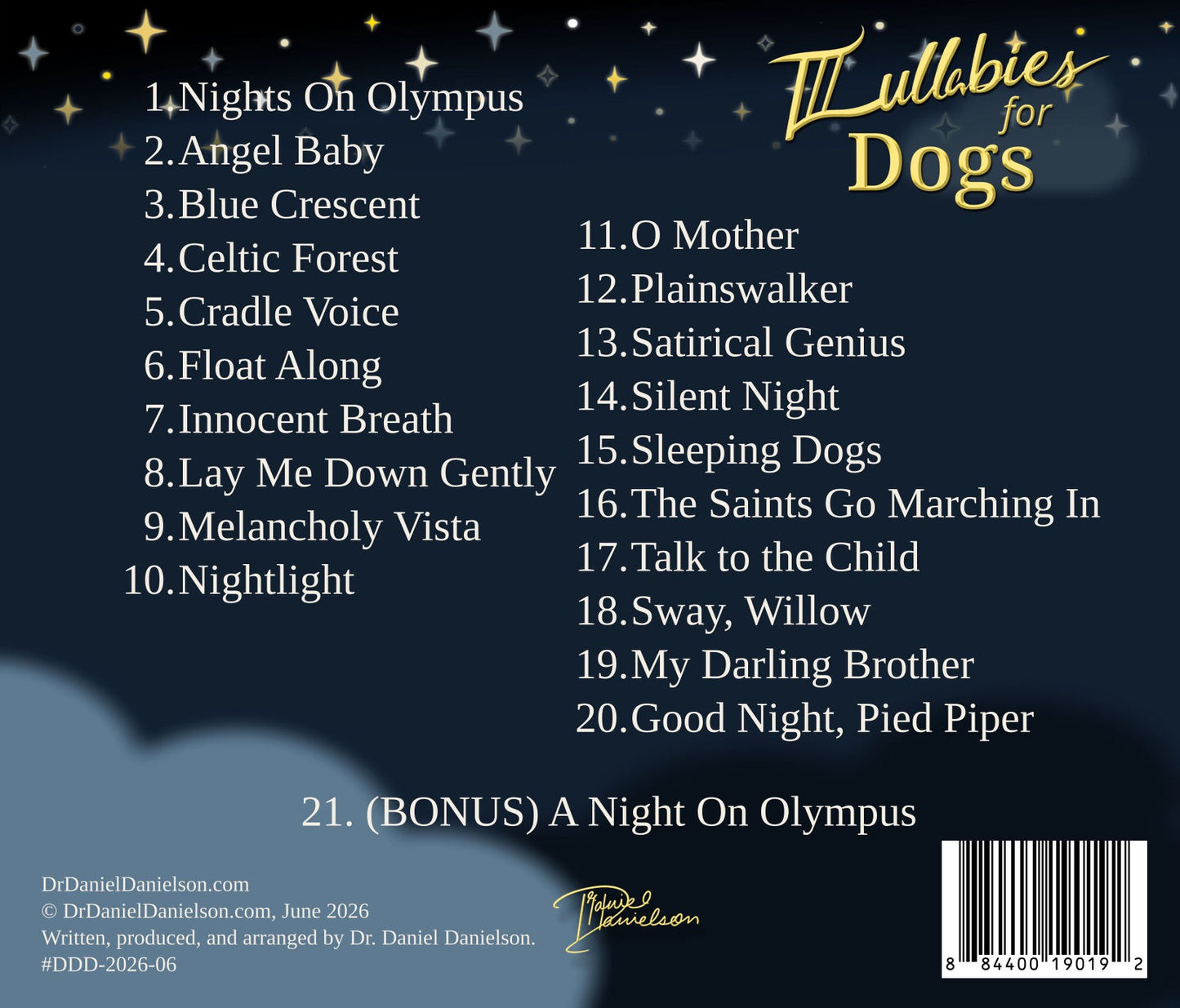 Lullabies for Dogs CD